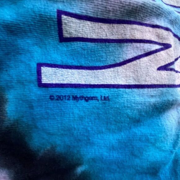 Led Zeppelin 2012 Tie Dye Swan Song Concert Tour T-Shirt Short Sleeve Men's S - Picture 3 of 6